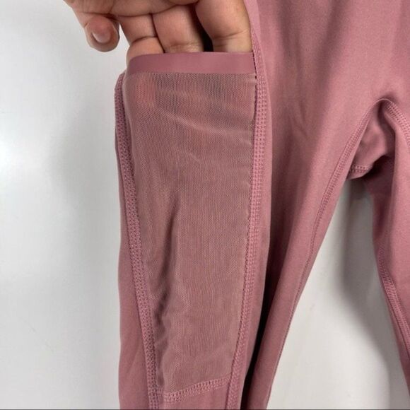 Fabletics Trinity High-Waisted Utility Leggings Zipper Pockets Pink Women's XS - Picture 12 of 13
